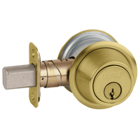 Schlage B562P Double Cylinder Deadbolt, Keyed Outside/Keyed Inside, Keyed Random [2] keys