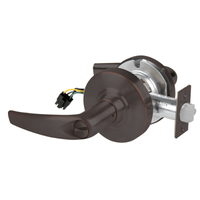 Schlage ND44S-ATH Cylindrical Hospital Privacy Lock, Athens Lever, Non-Keyed, US11-643E Aged Bronze
