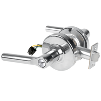 Schlage ND44S-BRW Cylindrical Hospital Privacy Lock, Broadway Lever, Non-Keyed, US26-625 Bright Chrome