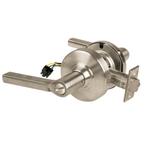 Schlage ND44S-LAT Cylindrical Hospital Privacy Lock, Latitude Lever, Non-Keyed, US15-619 Satin Nickel