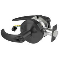 Schlage ND44S-OME Cylindrical Hospital Privacy Lock, Omega Lever, Non-Keyed, US19-622 Matte Black