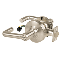 Schlage ND44S-TLR Cylindrical Hospital Privacy Lock, Tubular Lever, Non-Keyed, US15-619 Satin Nickel