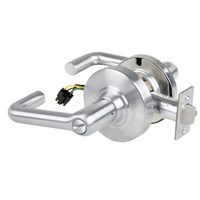 Schlage ND44S-TLR Cylindrical Hospital Privacy Lock, Tubular Lever, Non-Keyed, US26D-626 Satin Chrome