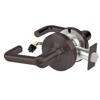 Schlage ND44S-TLR Cylindrical Hospital Privacy Lock, Tubular Lever, Non-Keyed, US11-643E Aged Bronze