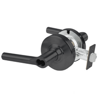 Schlage ND70JD-BRW classroom lock, Broadway lever, 622 matte black, cylindrical lockset less core