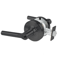 Schlage ND80PD-BRW storeroom cylindrical lock, 622 matte black, Broadway lever with keyed cylinder