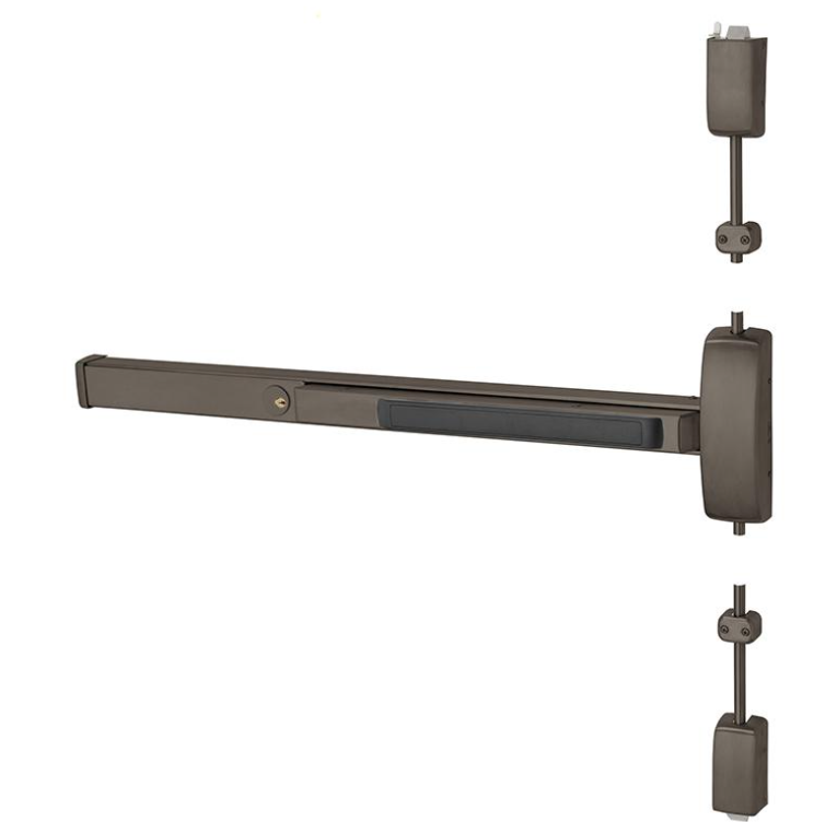 Sargent 8710 Surface vertical rod exit device US10B/613 Oil rubbed bronze finish