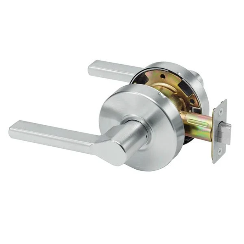 Accentra TB4601LN626 passage/closet cylindrical lock, TB Reflections lever, satin chrome 626, non-keyed