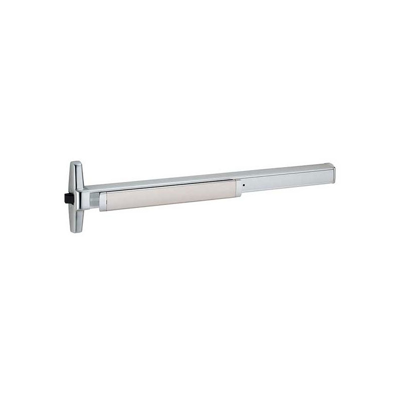 Von Duprin 35A-EO-4-US26D Narrow Stile Rim Exit Device, Dr Width 34"-48", Satin Chrome Finish