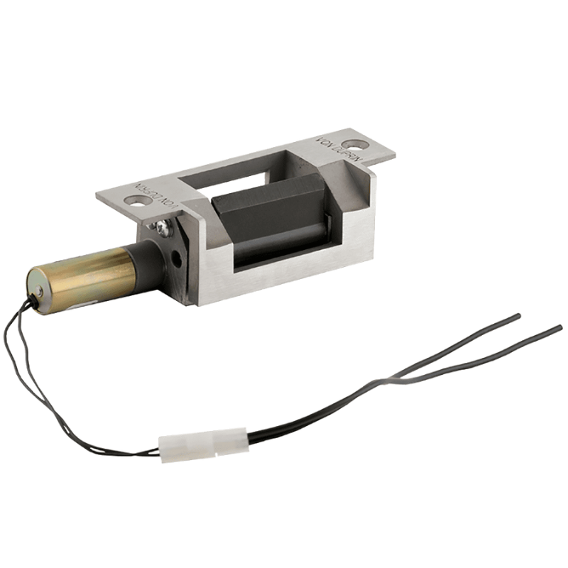 Von Duprin 6211-24VDC-US32D-FS fail safe electric strike, satin stainless steel, with solenoid and wire leads