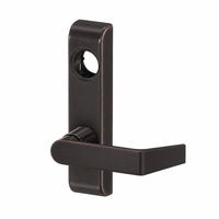 Von Duprin 360L-06 SP313 dark bronze classroom lever trim, less cylinder, for 33A/35A Series exit devices