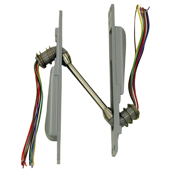 Von Duprin EPT10SP28 Electric Power Transfer, Ten 24 Guage Wires, Aluminum Painted
