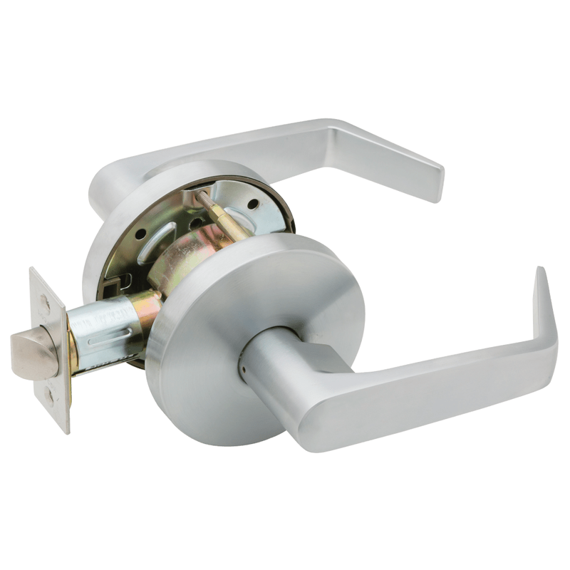 Falcon W101DAN, Passage, Dane Lever, 2-3/4" Backset, ASA 4 7/8 Strike, Grade 2, Non Handed
