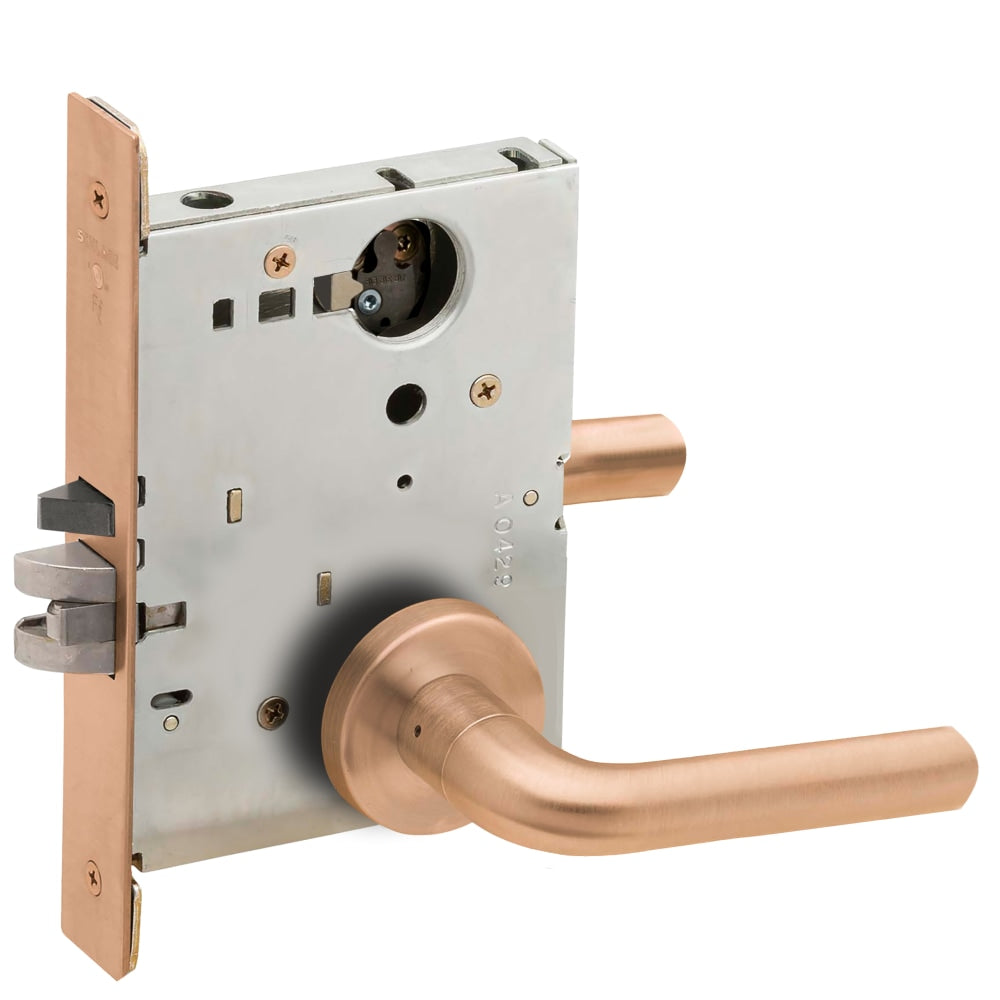 Schlage L9080L 02A Storeroom Mortise Lock, 02 Lever, A Rose