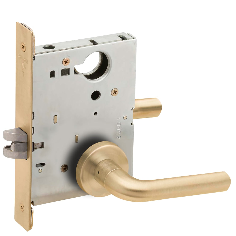 Schlage L9010-02A Passage Latch Mortise Lock, 02 Lever, A Rose