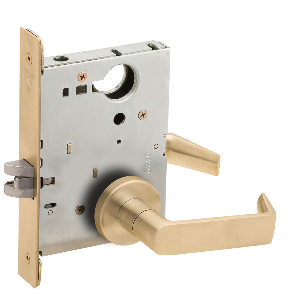 Schlage L9010-06A Passage Latch Mortise Lock, 06 Lever, A Rose