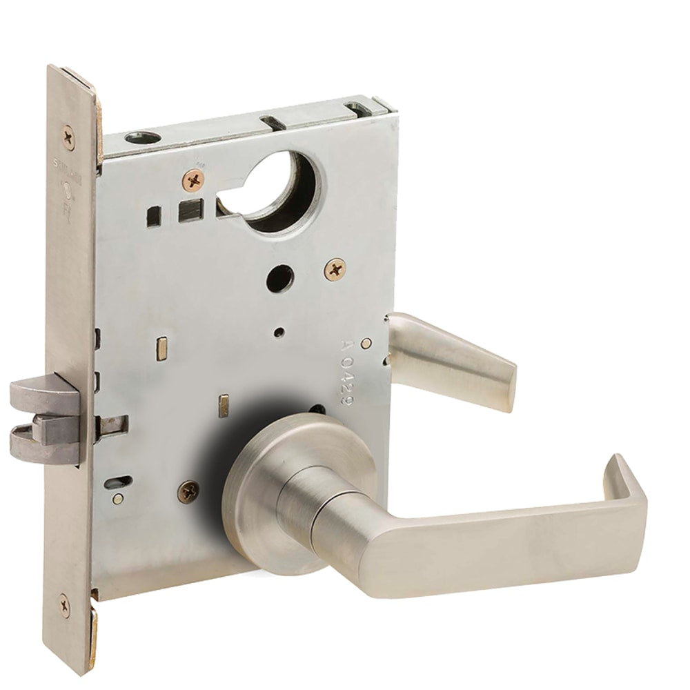 Schlage L9010-06A Passage Latch Mortise Lock, 06 Lever, A Rose