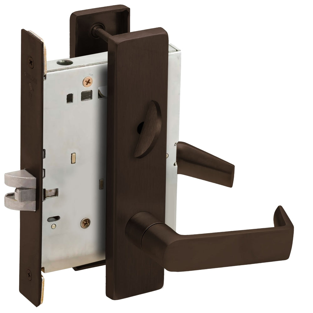 リエL Schlage L9040-06L-L583-363 Bed Bathroom Privacy Mortise Lock, ADA Thum