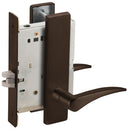 Schlage L9010-12L Passage Latch Mortise Lock, 12 Lever,  L Escutcheon