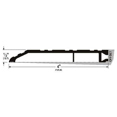 Pemko 254A Half Saddle Threshold Drawing