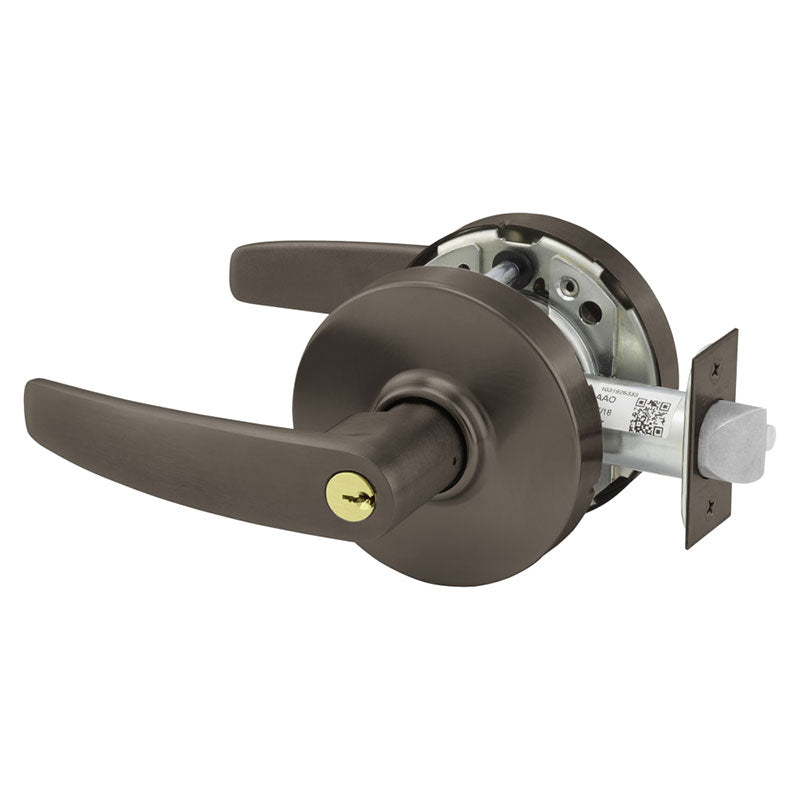 Sargent 10XG17-LB-US10B Cylindrical Utility, Asylum, Institutional Function Lever Lockset