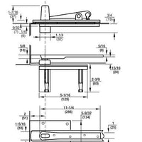 Rixson 117-3/4 Heavy Weight