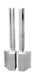 ABH 1811-32D Vertical Rod Protectors 304 Stainless Steel