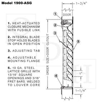 Air Louvers 1900ASG-12x12-b