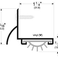 Pemko 210DV Door Shoe 