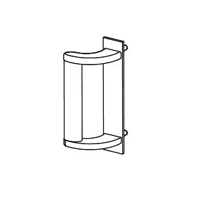 Accentra482F Dummy Pull Exit Device Trim