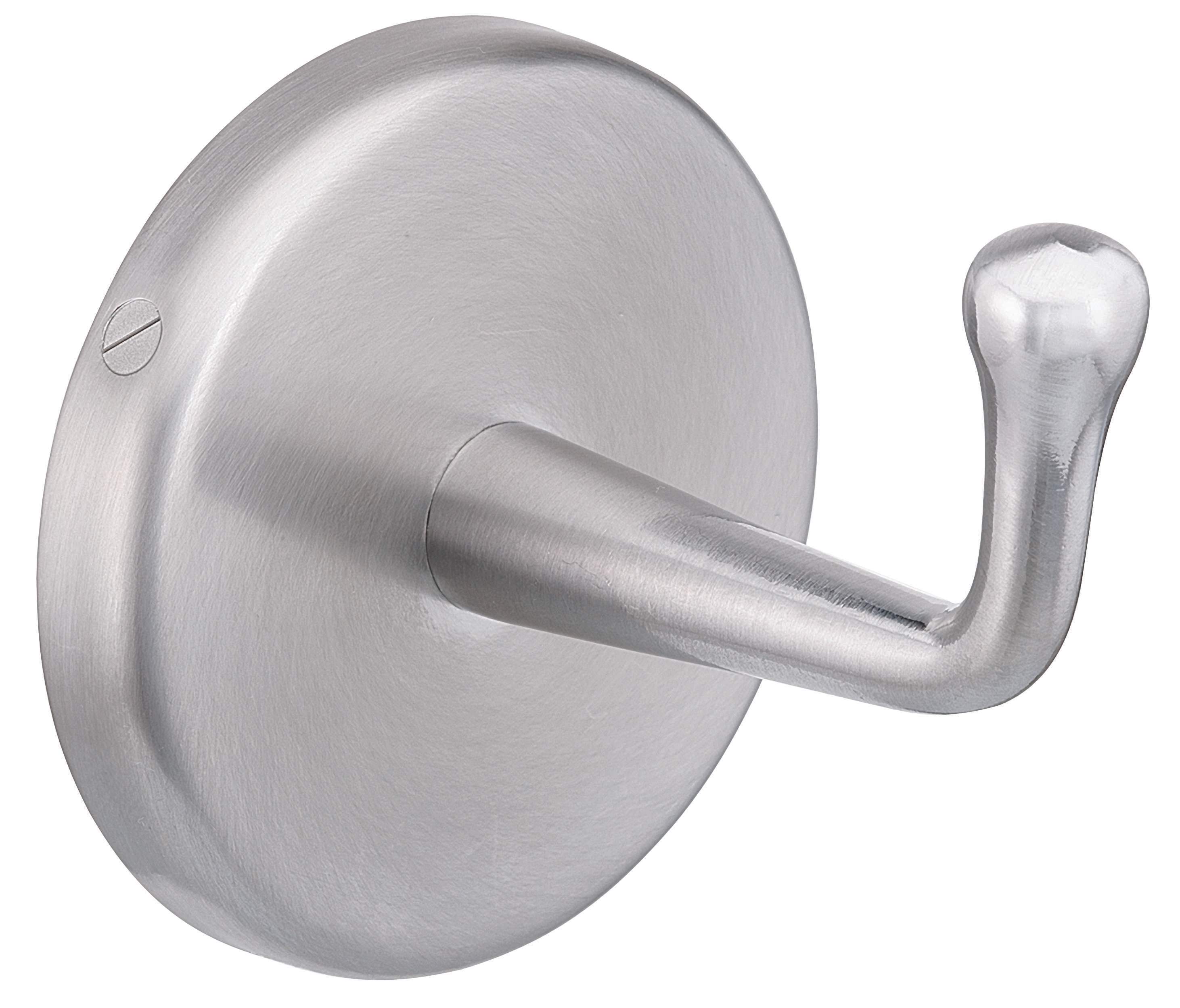 Bradley 9118-81 Single Robe Hook Heavy Duty Satin Chrome