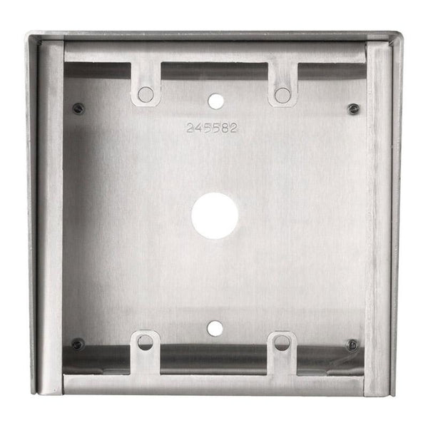 Aiphone SBX-2G 2-Gang Stainless Steel Surface Mount Box