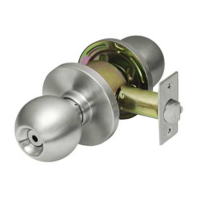 Corbin Russwin CK4430-GWC Privacy-Bedroom-Bathroom Cylindrical Lock Global Knob Grade 2