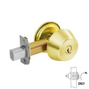 Corbin Russwin DL2217 Cylindrical Classroom Cylinder Deadlock, L4 Keyway, Keyed Random, [2] Change Keys, Non-Handed