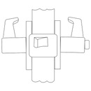 Corbin Russwin UT5220 Privacy Lock-Pre-Assembled Unit