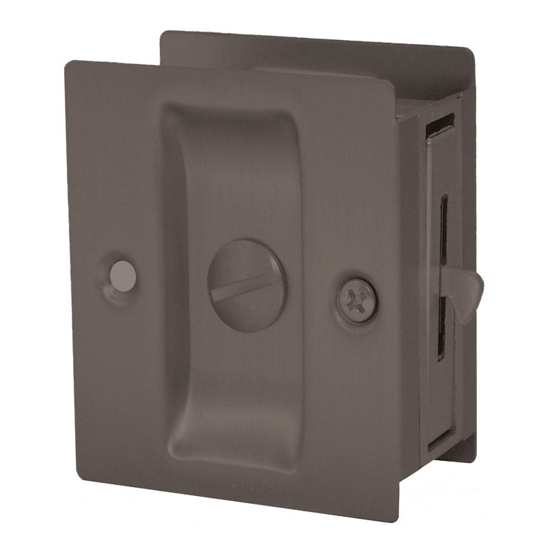 Privacy Function Lock Don-Jo PDL-101-613 Pocket Door Lock, Privacy Function, Standard for 1-