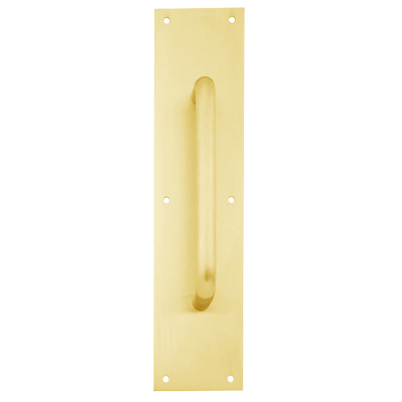 Ives 8302 6 US3 3.5X15 Pull Plate Bright Brass