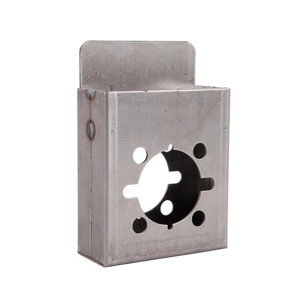 Keedex K-BXRHO Weldable Gate Box for Schlage, Rhodes, and Many other Lever Sets, Universal Hole Pattern
