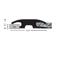 NGP 402 Vinyl Carpet/Tile Divider Threshold Dimensions