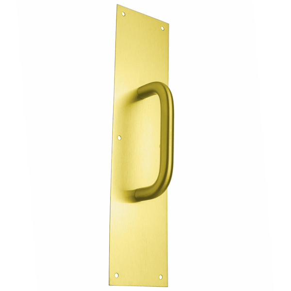 Rockwood 107x70C Door Pull bright-brass