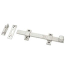 Rockwood 580-8-US32D 8" Surface Bolt, 630 Satin Stainless Steel Finish