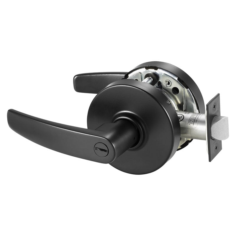 Sargent 10XU65-LB-BSP Cylindrical Privacy/Bathroom Function Lever Lockset