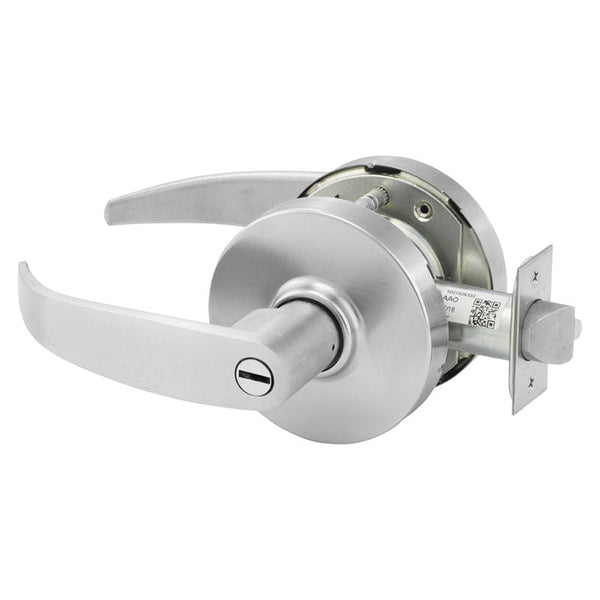 Sargent 10XU65-LP-US26D Cylindrical Privacy/Bathroom Function Lever Lockset
