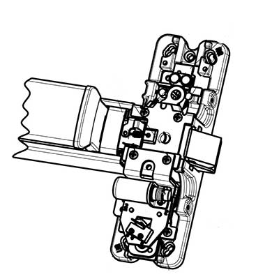 Sargent 68-2202 8706-8713 Chassis Assembly Less Cover Right Hand Reverse Bevel