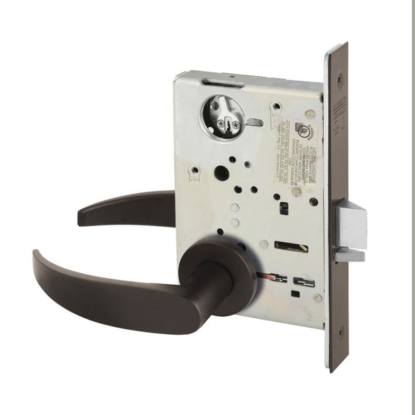 Sargent LC-8204-LNP-US10BE Storeroom or Closet Mortise Lock