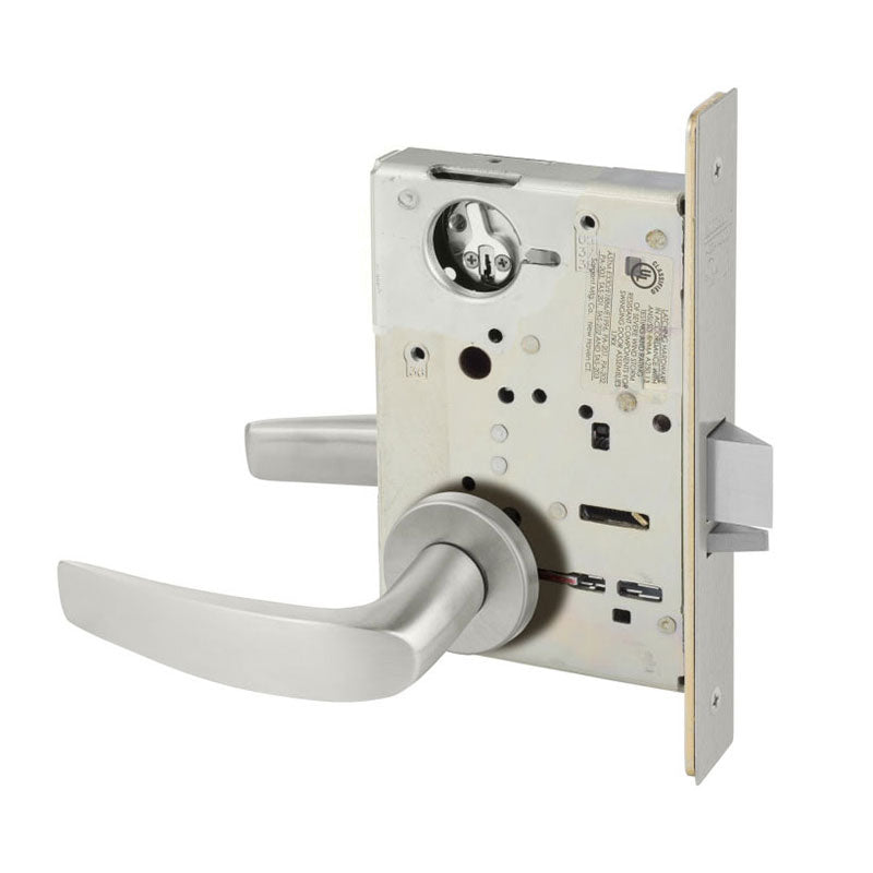 Sargent LC-8205-LNB-US32D Office or Entry Mortise Lock