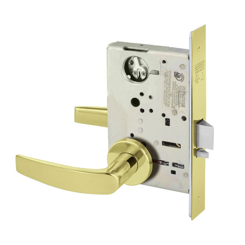 Sargent LC-8205-LNB-US3 Office or Entry Mortise Lock