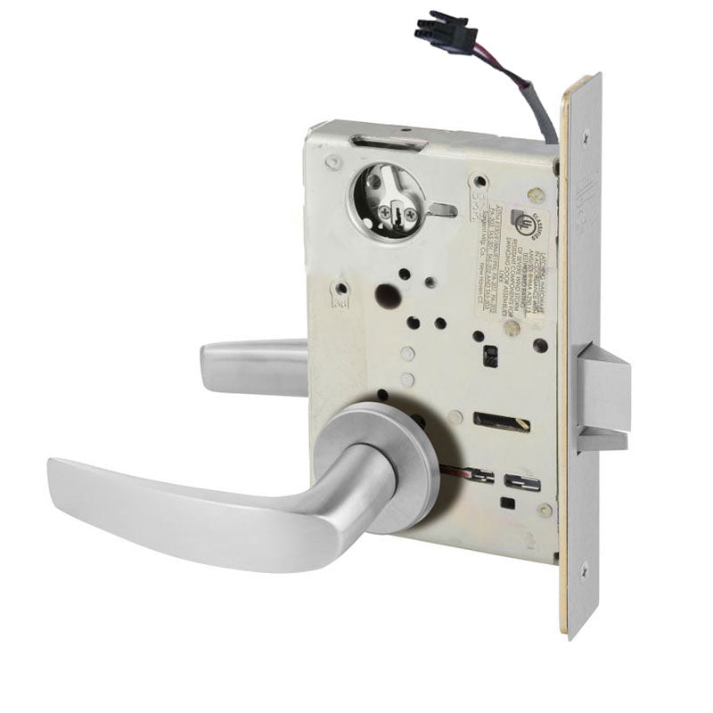 Sargent RX-LC-8204-12V-LNB-US26D Storeroom or Closet Mortise Lock