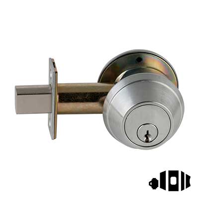 Schlage B663P6 Classroom Deadbolt