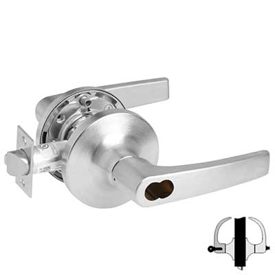 Yale 5307LN Entrance Cylindrical Lever Lock - Grade 2, Select Lever, Select Keyway, Select Finish